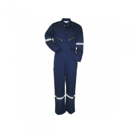 COTTON OVERALL WITH REFLECTIVE